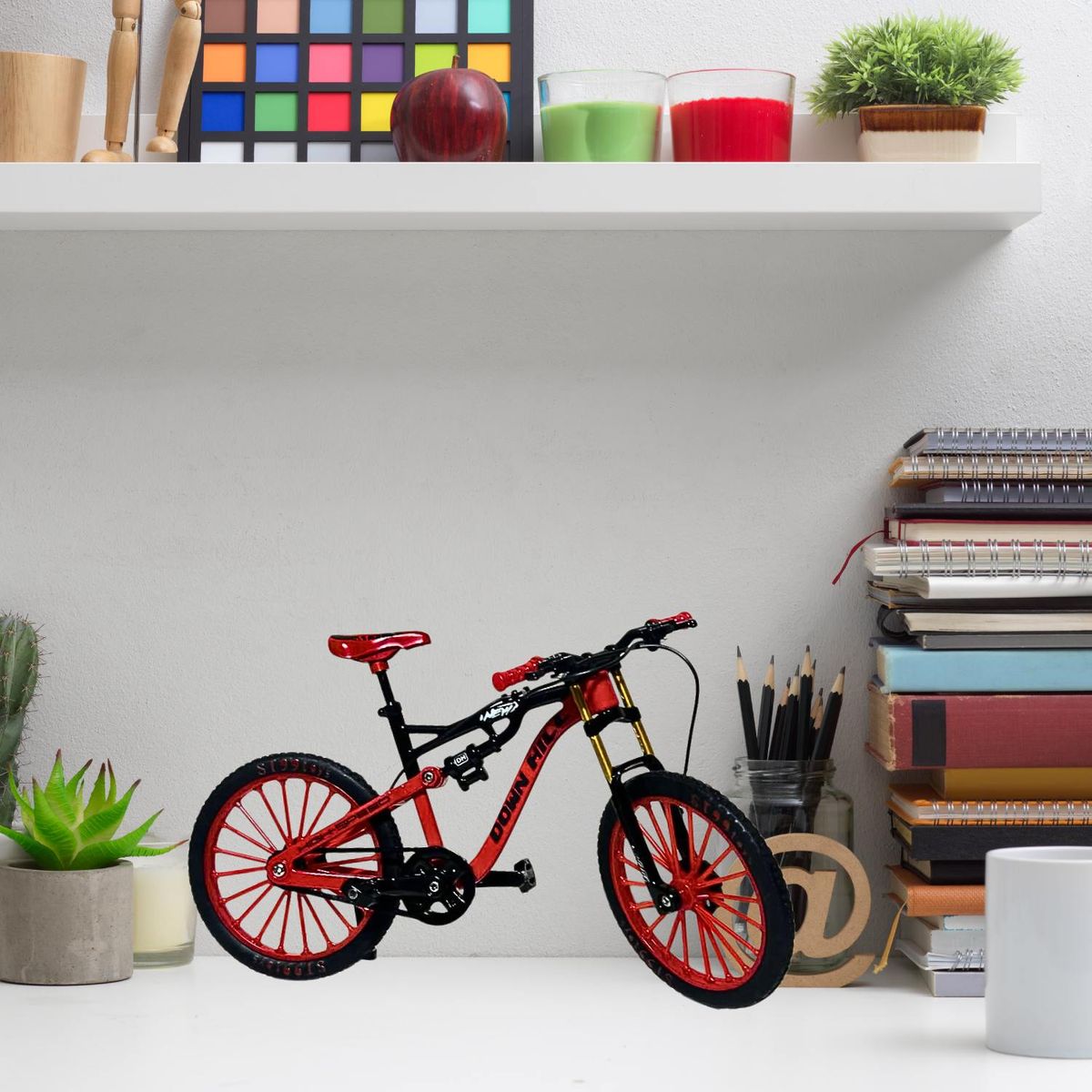 GENERICO - Bicicleta Down Hill De Colección