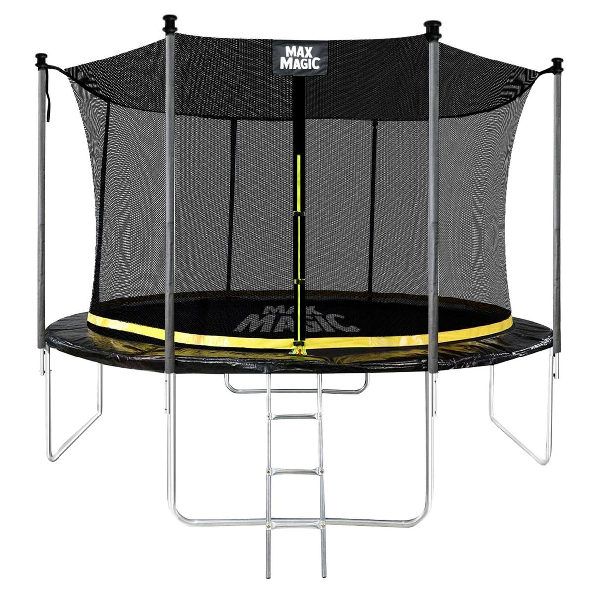 ATLETIS - Cama Elástica 366 cm 12 Ft Negro