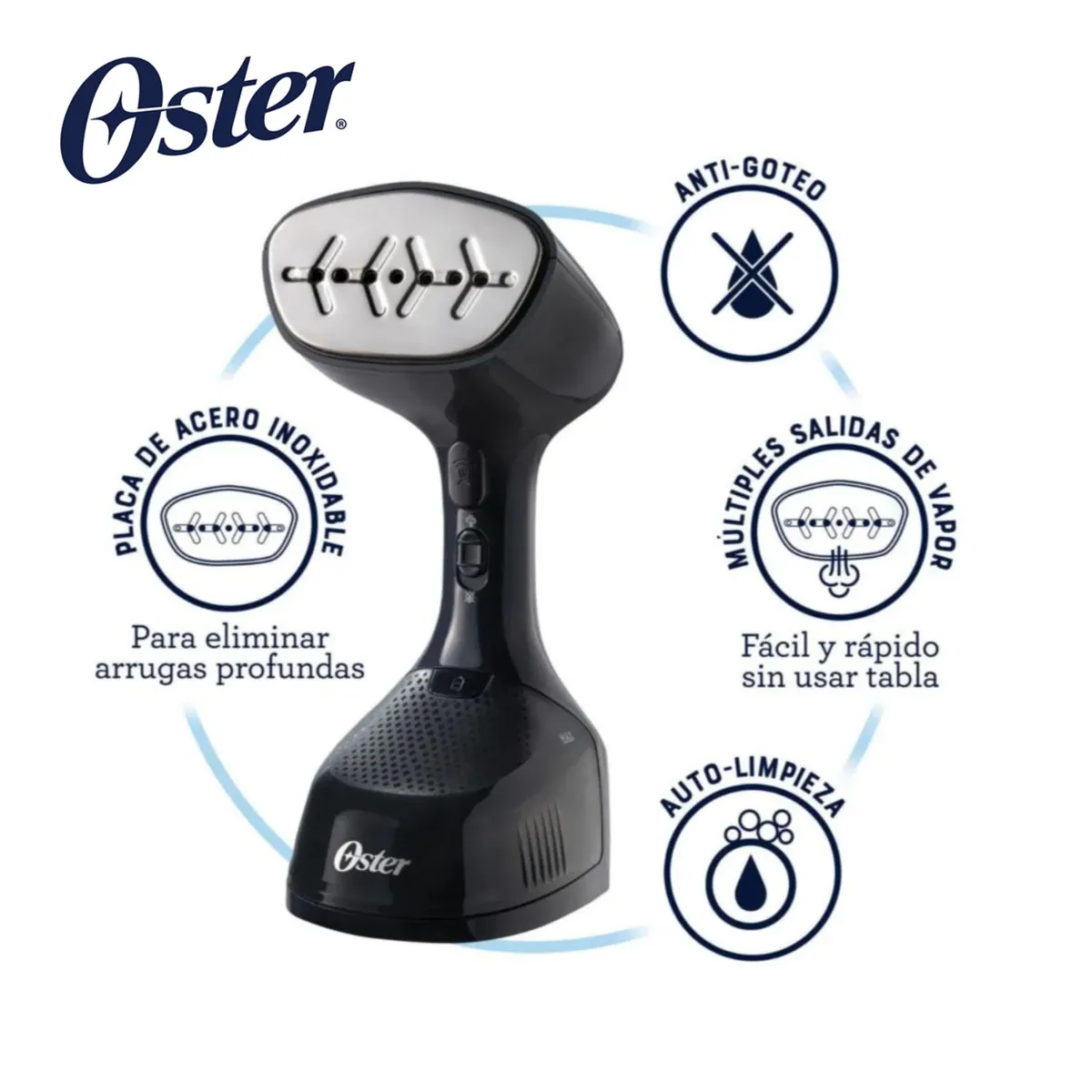 OSTER - Vaporizador de prendas portátil Oster GCSTES100