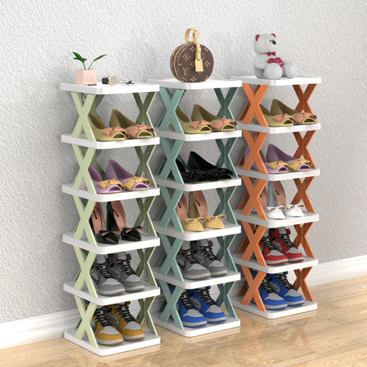 GENERICO - ZAPATERA PLEGABLE 6 NIVELES