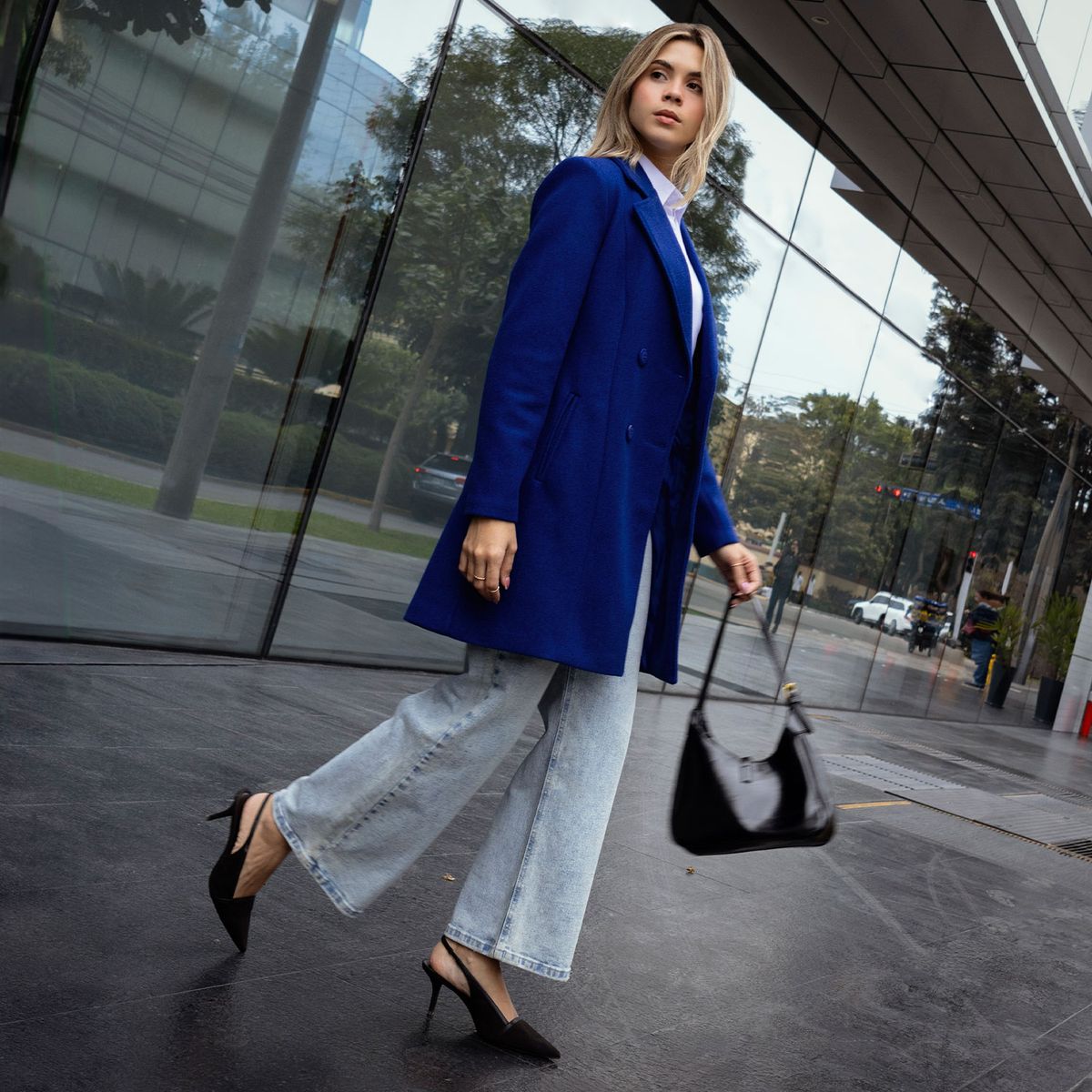 GENERICO - ABRIGO DE PAÑO LARGO DE MUJER