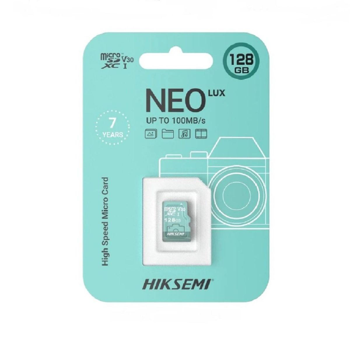 MEMORIA MICRO SD 128GB NEO LUX PARA CÁMARAS DE SEGURIDAD, marca HIKSEMI - Foto 2