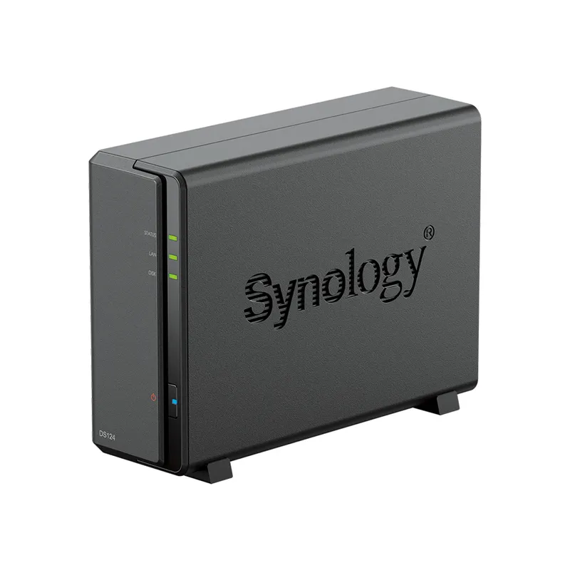 GENERICO - Nas Synology Ds124 0Tb, Almacenamiento Eficiente 1 Bahía, Ideal Para Red Doméstica O Peque