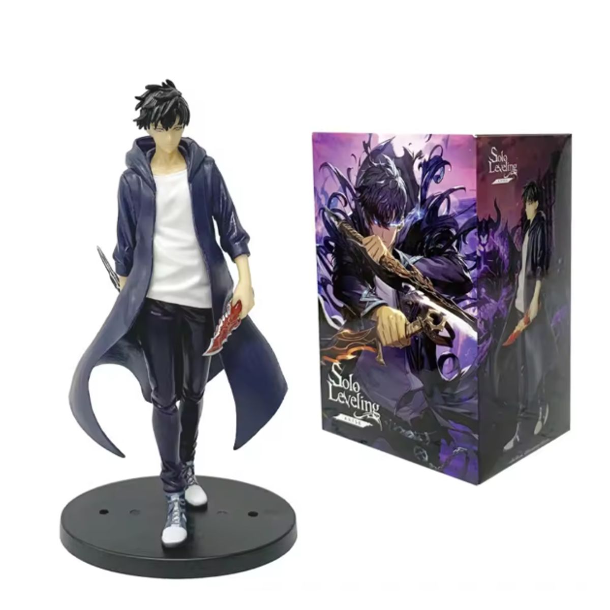 GENERICO - Solo Leveling - Sung Jin Woo Figura 21cm - con caja