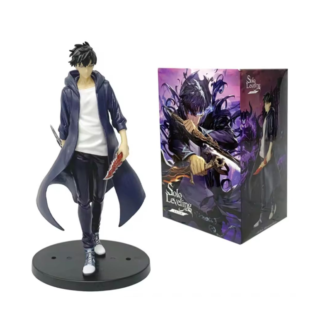 GENERICO - Solo Leveling - Sung Jin Woo Figura 21cm - con caja