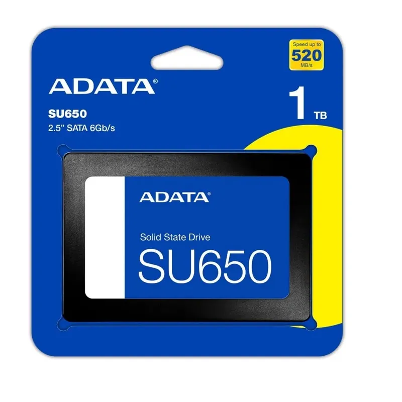 ADATA - Adata Ultimate Su650 Ssd 1Tb 2.5" Interno Sata 600 Mb/S Para Computadora De Escritorio