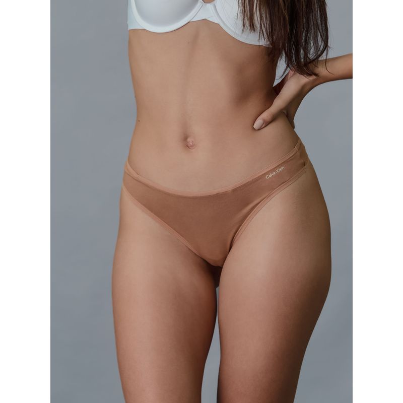 CALVIN KLEIN - PANTY TABLE BASIC COTTON - THONG (LOW RISE)