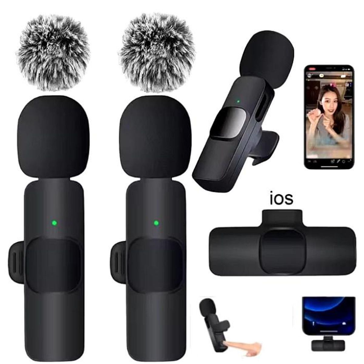 GENERICO - MICROFONO K11 PORTATIL