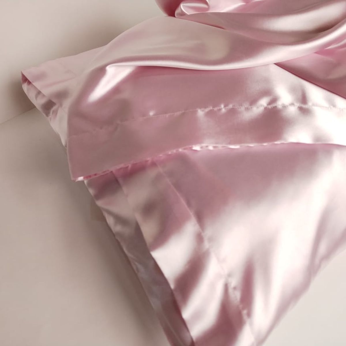 GENERICO - PACK FUNDA DE ALMOHADA DE SATIN ROSA