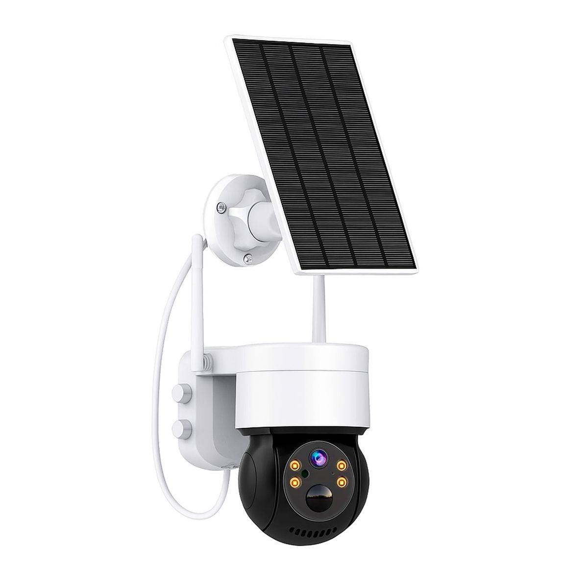 GENERICO - Camara Ip Solar Ultrabyte WIFI Bateria Recargable Vision Nocturna Q6