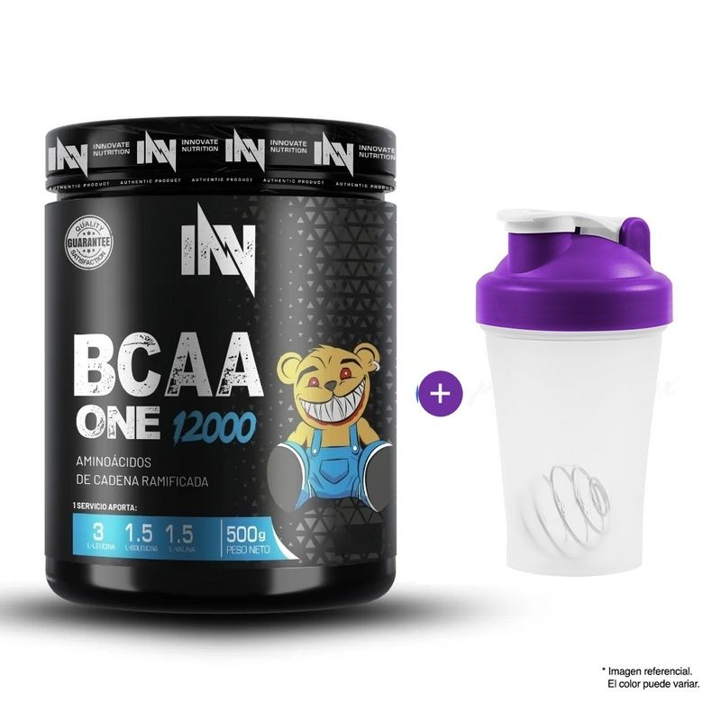 INN INNOVATE NUTRITION - BCAA 12000 de 500 GRAMOS FRUIT PUNCH INNOVATION NUTRITION