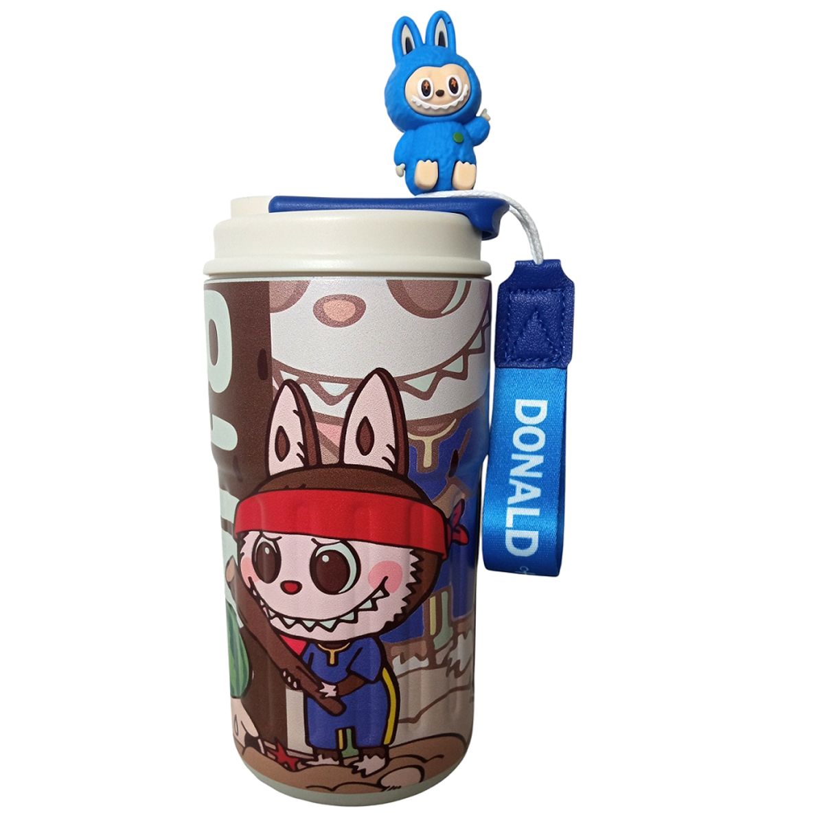 GENERICO - Termo botella de 500ml tomatodo para Niños - Marrón