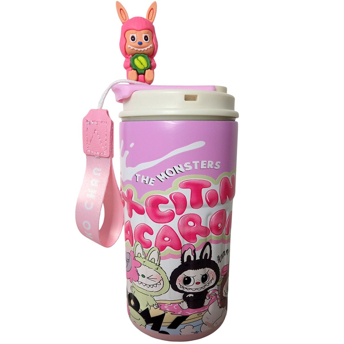 GENERICO - Termo botella de 500ml tomatodo para Niñas - Rosado claro