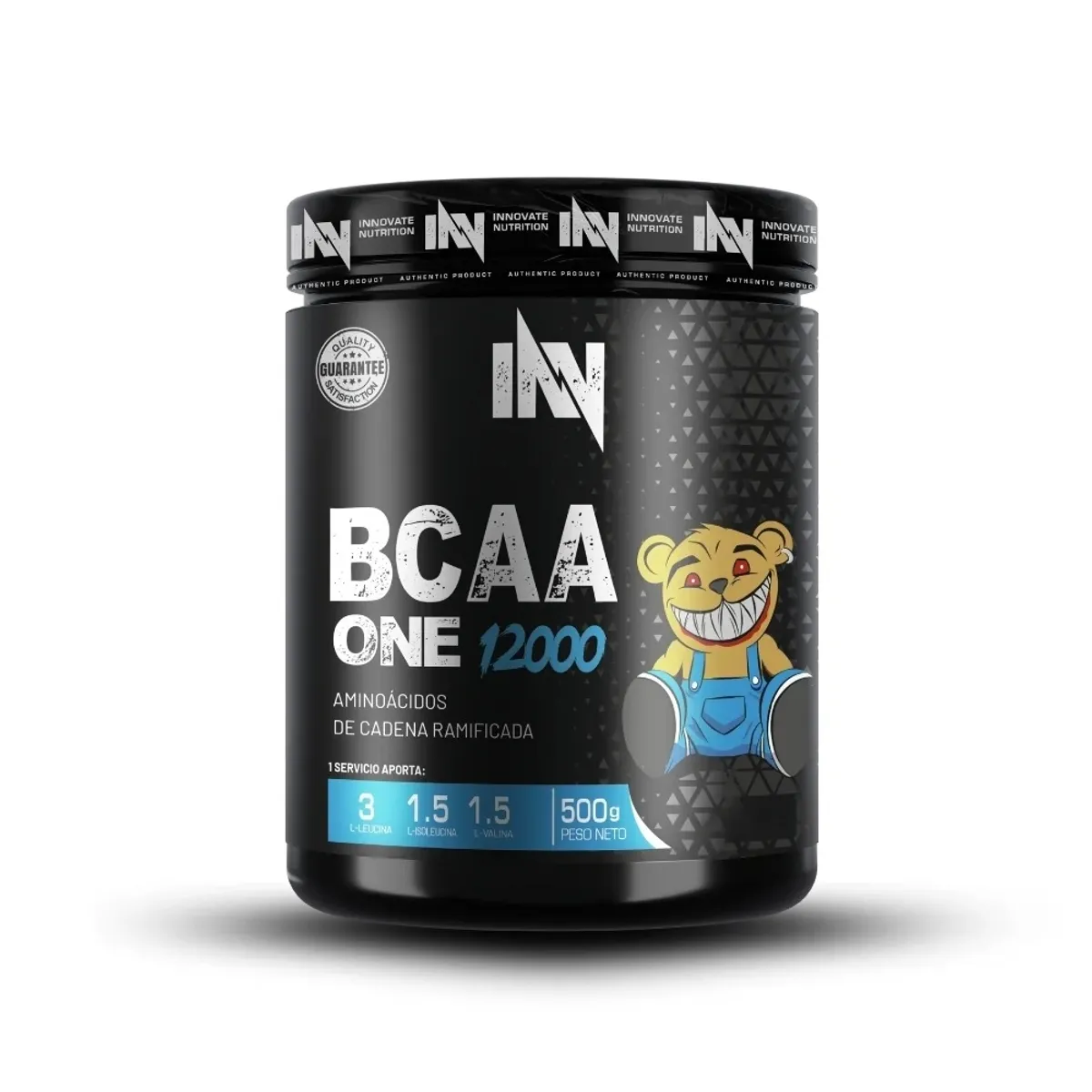 INN INNOVATE NUTRITION - AMINOÁCIDO INNOVATION NUTRITION BCAA ONE 12000 500G NARANJA + SHAKER