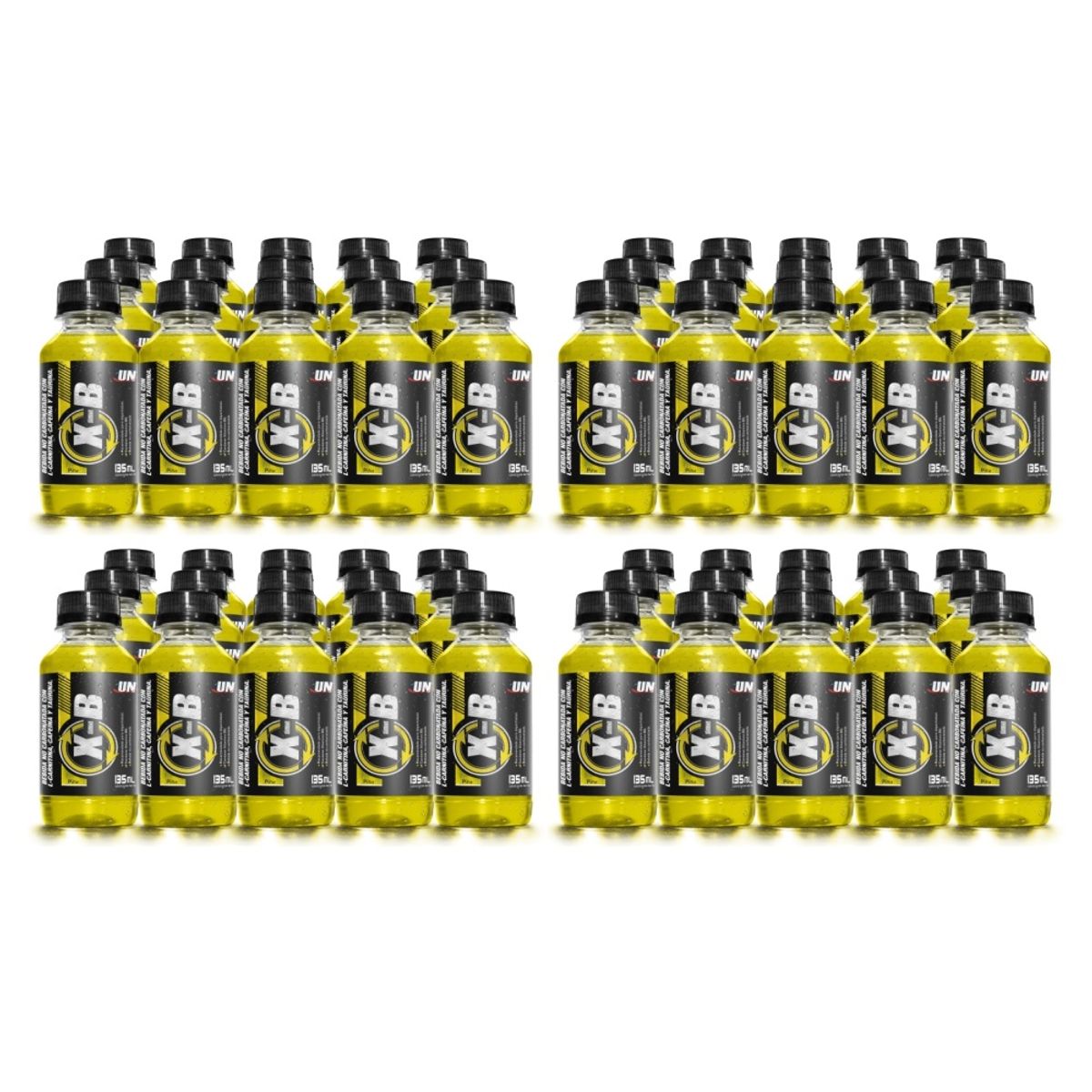 UNIVERSE NUTRITION - Quemador X-B Paquete 60 Botellas de 135ml L-Carnitina Piña