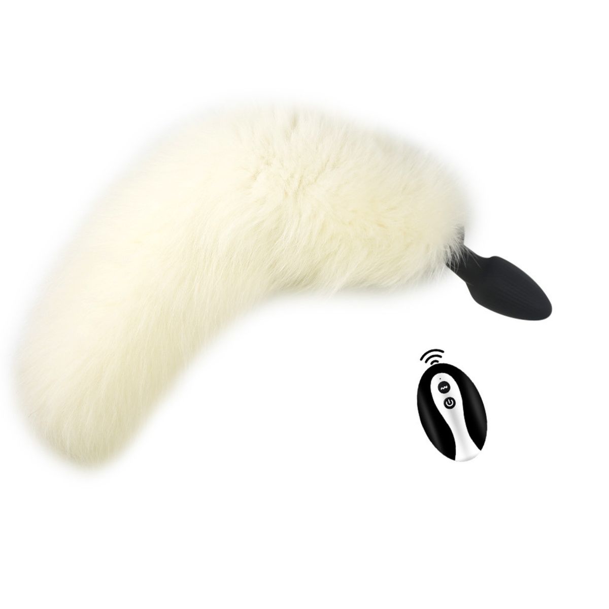 GENERICO - plug dilatador cola da zorro a control remoto a distancia