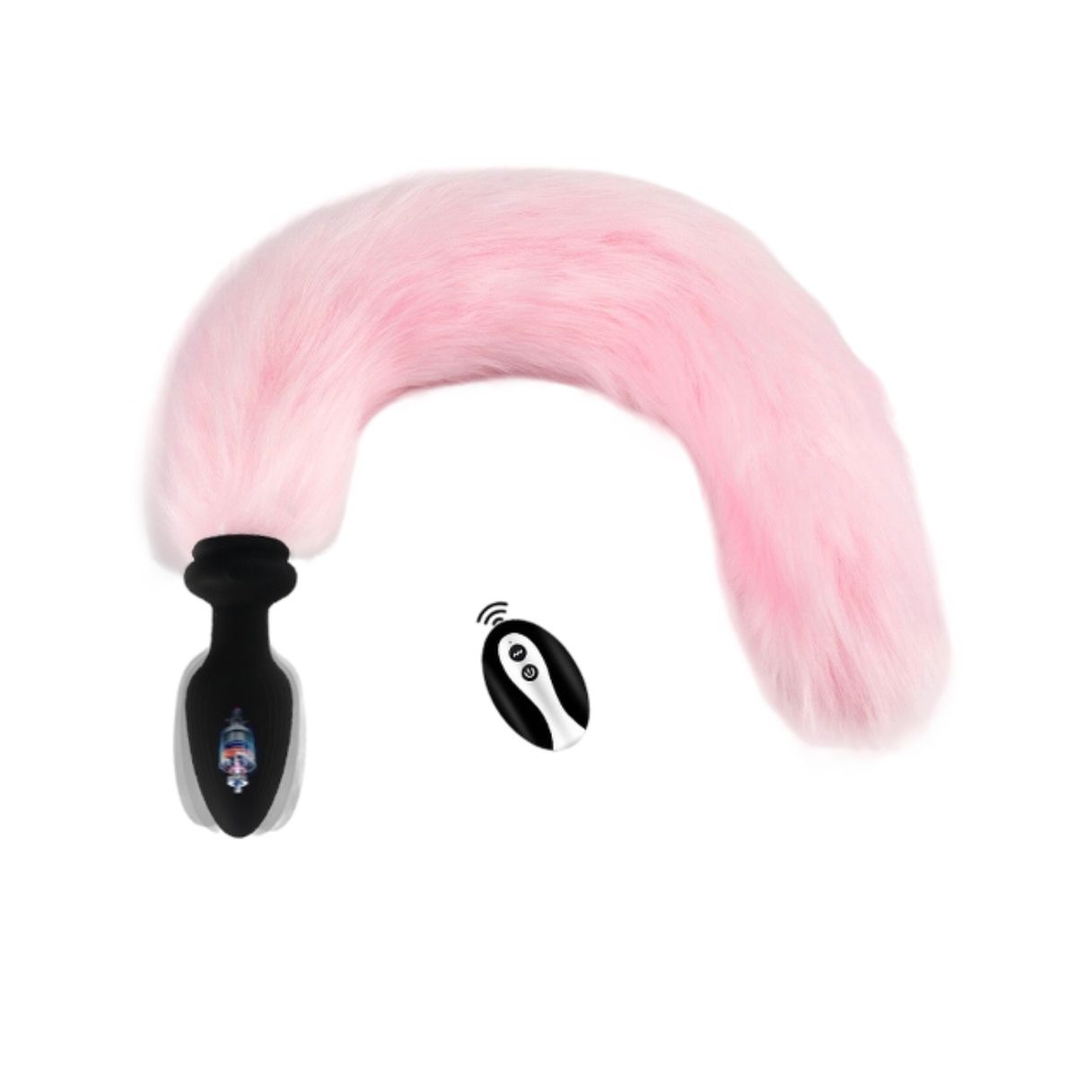 GENERICO - plug dilatador cola da zorro a control remoto a distancia