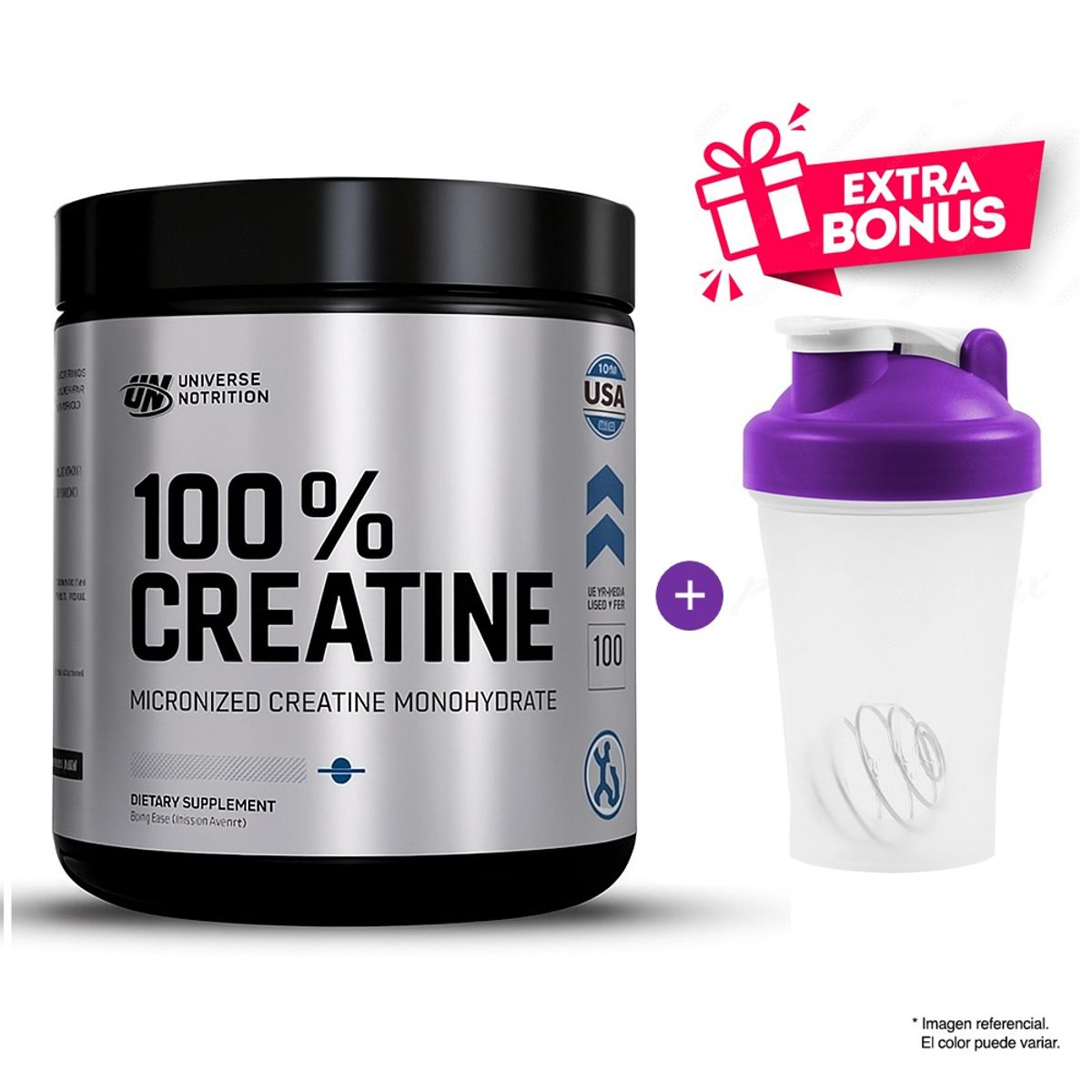 UNIVERSE NUTRITION - CREATINA MONOHIDRATO 250 GR UNIVERSE NUTRITION