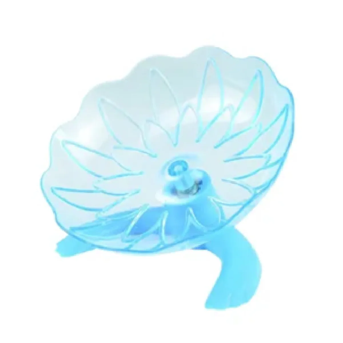 GENERICO - Rueda disco giratorio para hamsters color azul