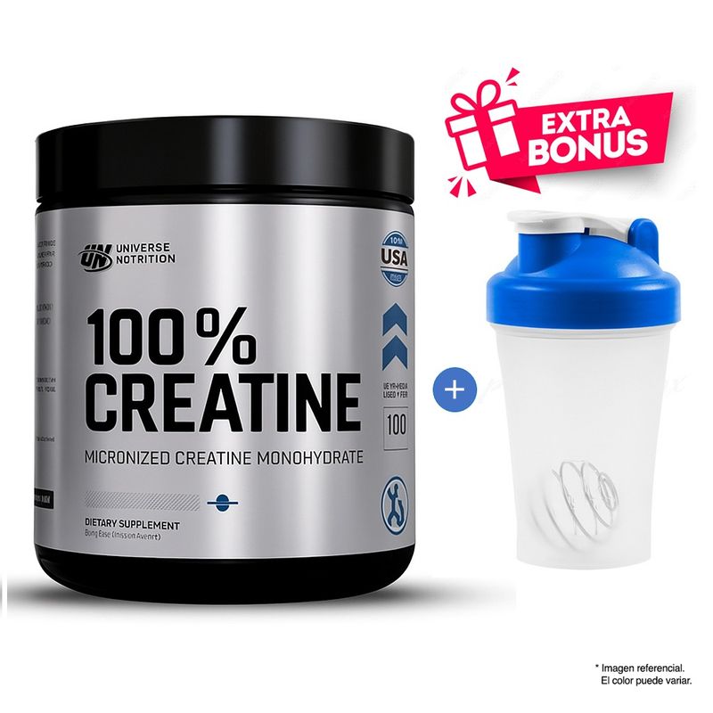 UNIVERSE NUTRITION - CREATINA MONOHIDRATADA 250 G UNIVERSE NUTRITION