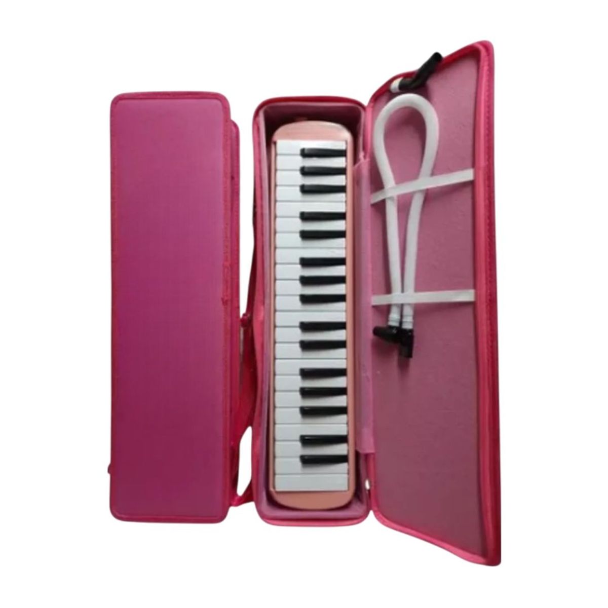 GENERICO - MELODICA 37 TECLAS CON ESTUCHE RIGIDO ROSADO