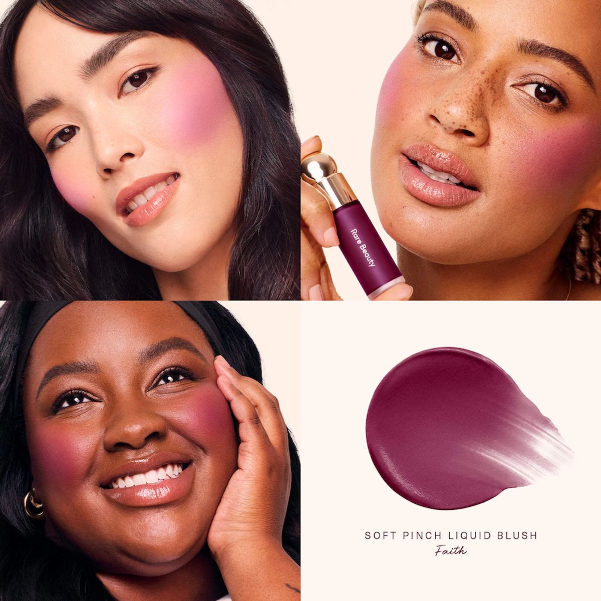 RARE BEAUTY - Rubor liquido Blush Faith Mini Rare Beauty