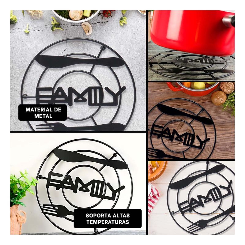 GENERICO - Pack4 Posa Ollas Compacto Eficaz Cocina Y+Regalo Stickers