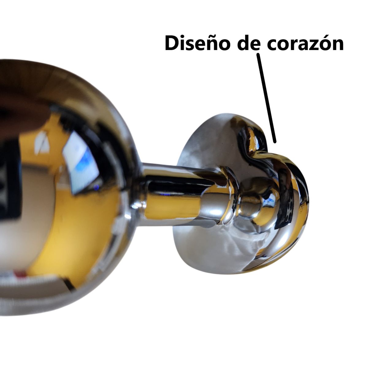 GENERICO - Plug De metal 8 x 3.5 talla M