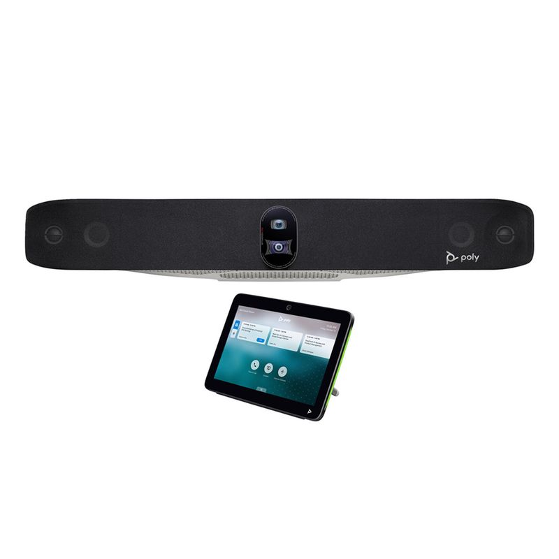 POLY - Barra De Vídeo Poly Studio X70 All-In-One Con Controlador Tc8 - Ideal Para Videoconferenci