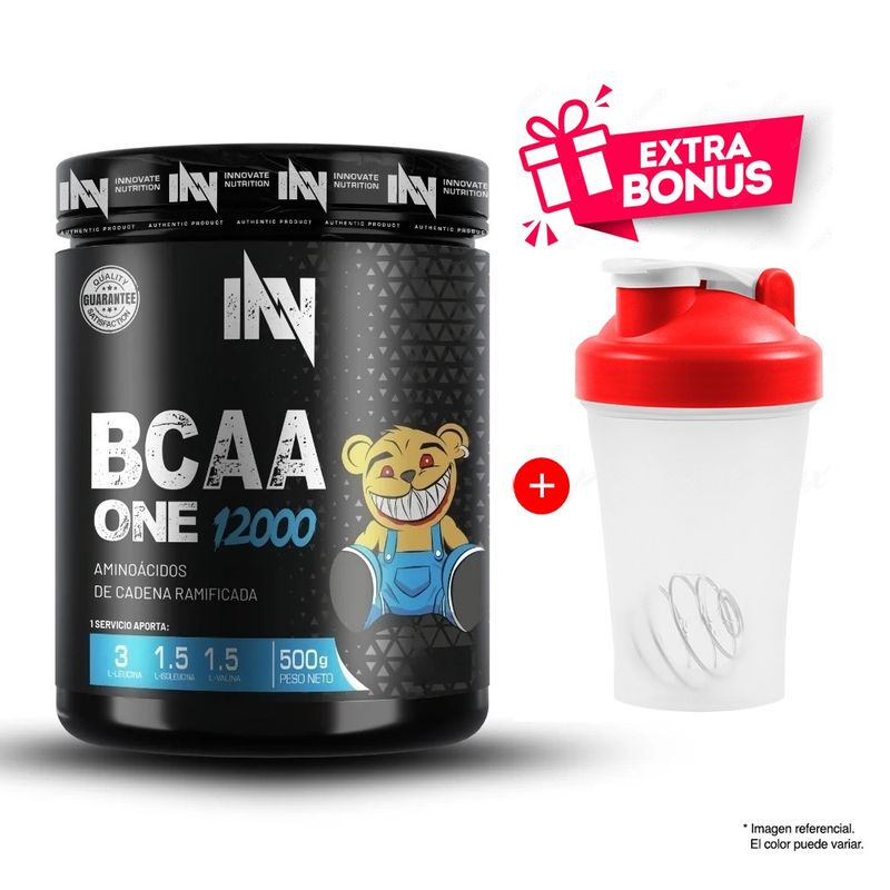 UNIVERSE NUTRITION - BCAA ONE 12000 500GR INNOVATION NUTRITION NARANJA