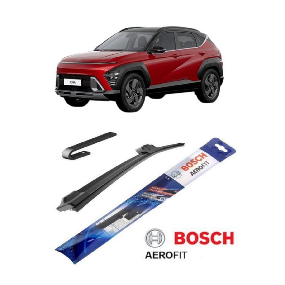 Bosch - Limpiaparabrisas Hyundai Kona - Bosch Aerofit