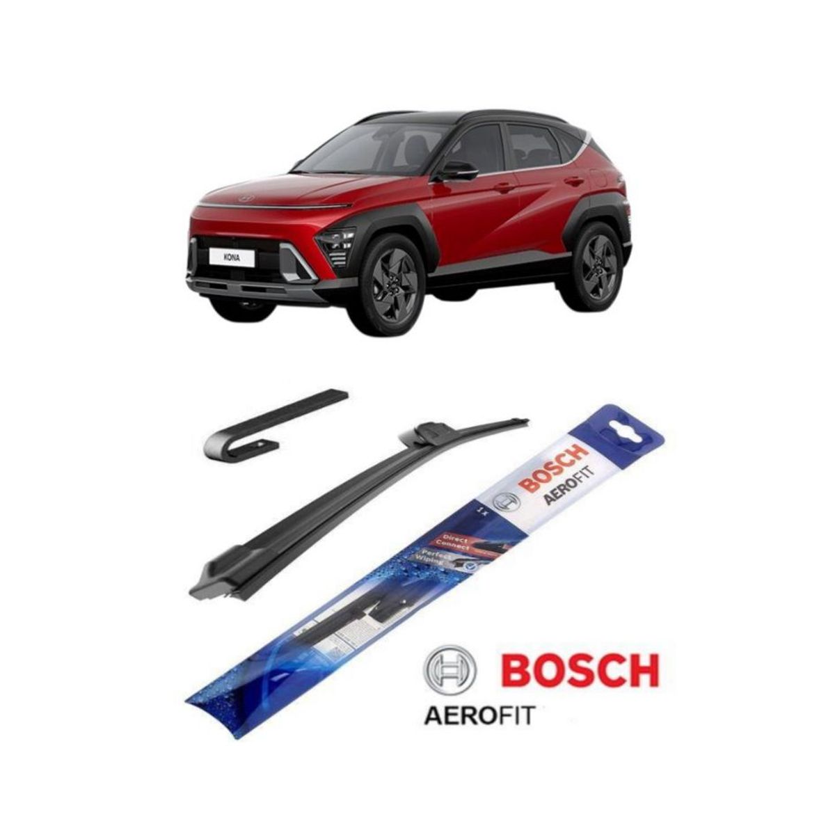 Bosch - Limpiaparabrisas Hyundai Kona - Bosch Aerofit