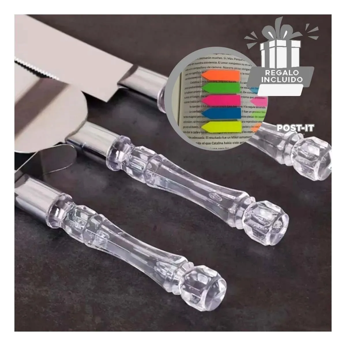 GENERICO - Kit Ergonomico para Tortas de Boda Y+Post-it Adhesivos