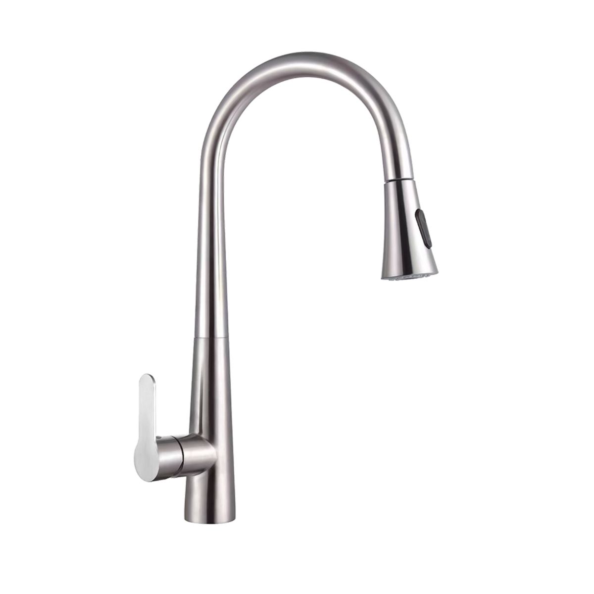 XM - Grifo Mezcladora para cocina MC 304-0600 Plateado Satinado