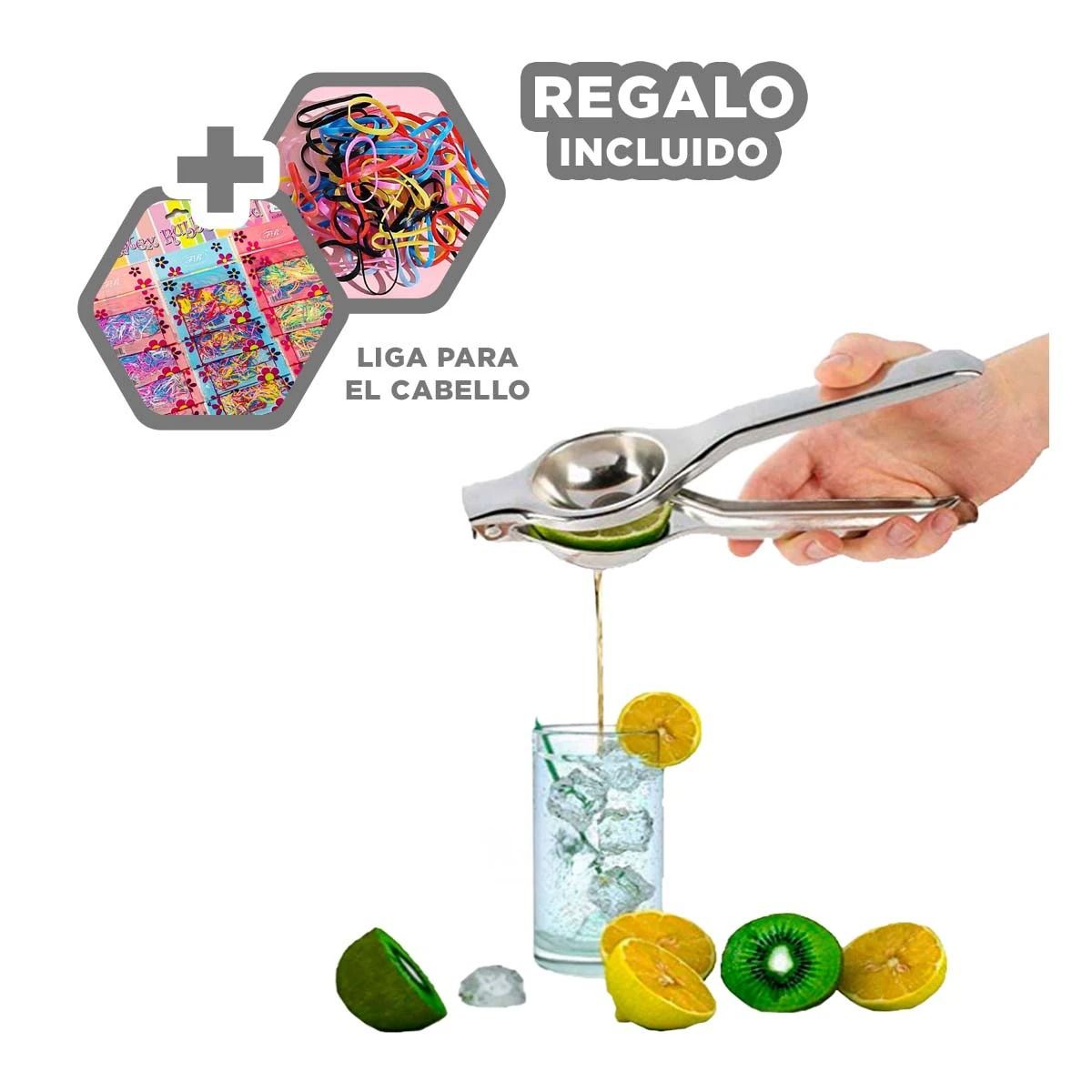 GENERICO - Pack4 Exprimidor para Prepara Ceviche Y+Ligas de Regalo