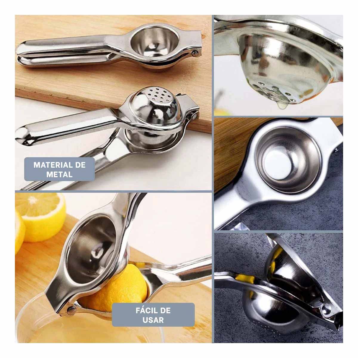 GENERICO - Pack4 Exprimidor para Prepara Ceviche Y+Ligas de Regalo
