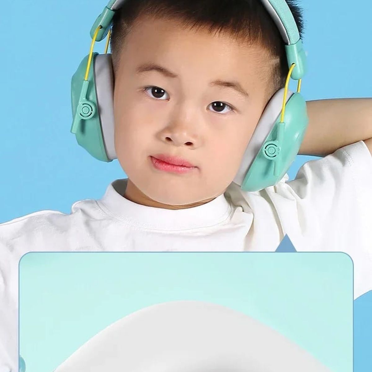 GENERICO - Orejeras Antiruido canceladores de Ruido para niños - VERDE