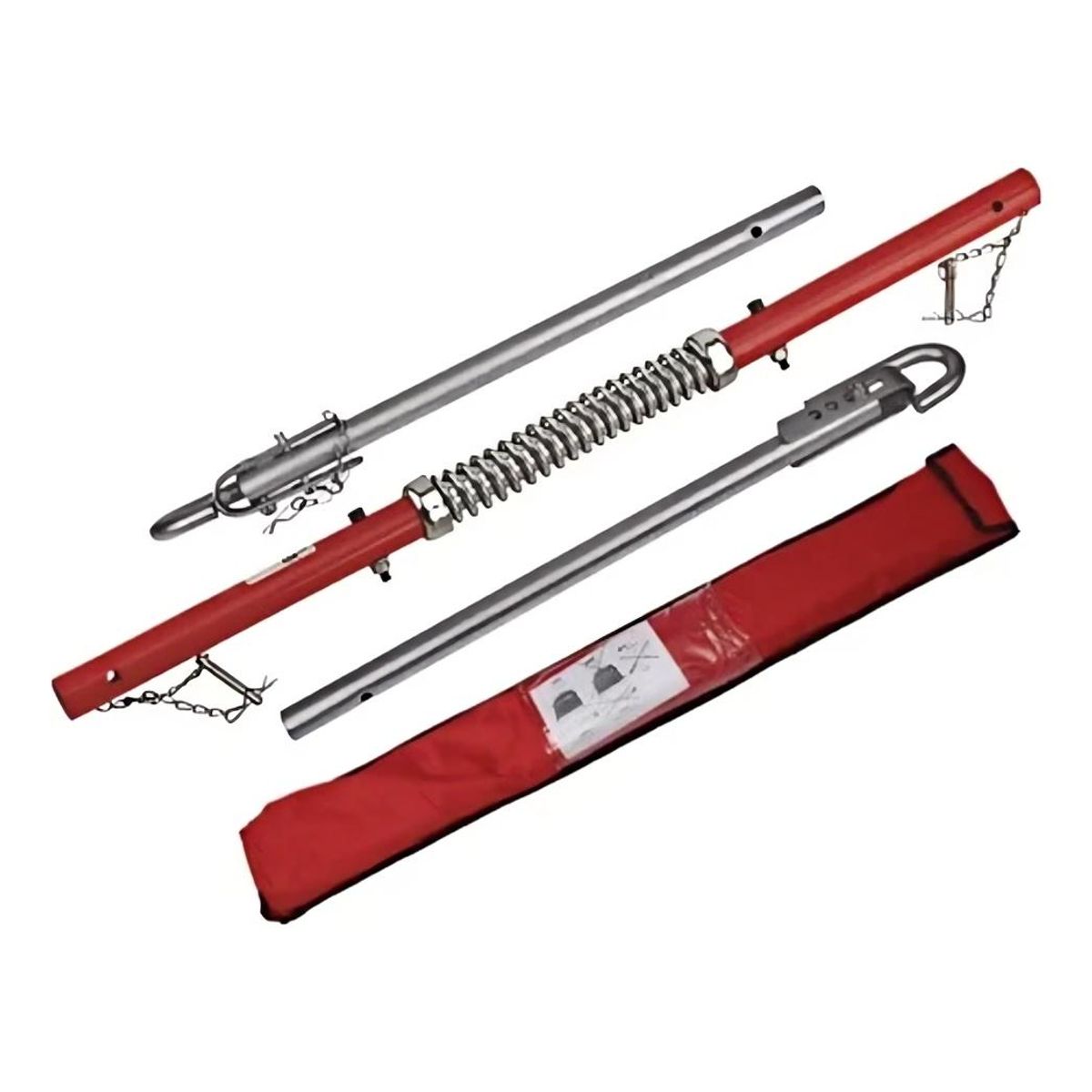 QUICK - Barra Remolque Con Amortiguador 18 Metros 2 Toneladas