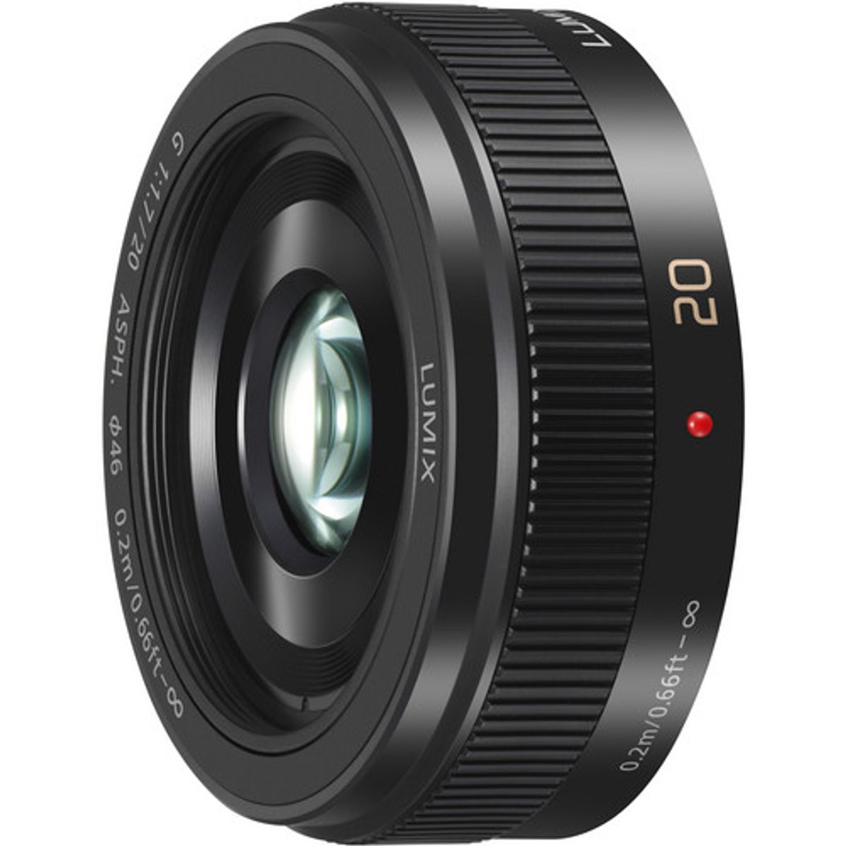 PANASONIC - Panasonic Lumix G 20mm F1 .7 II ASPH. Lens - Negro