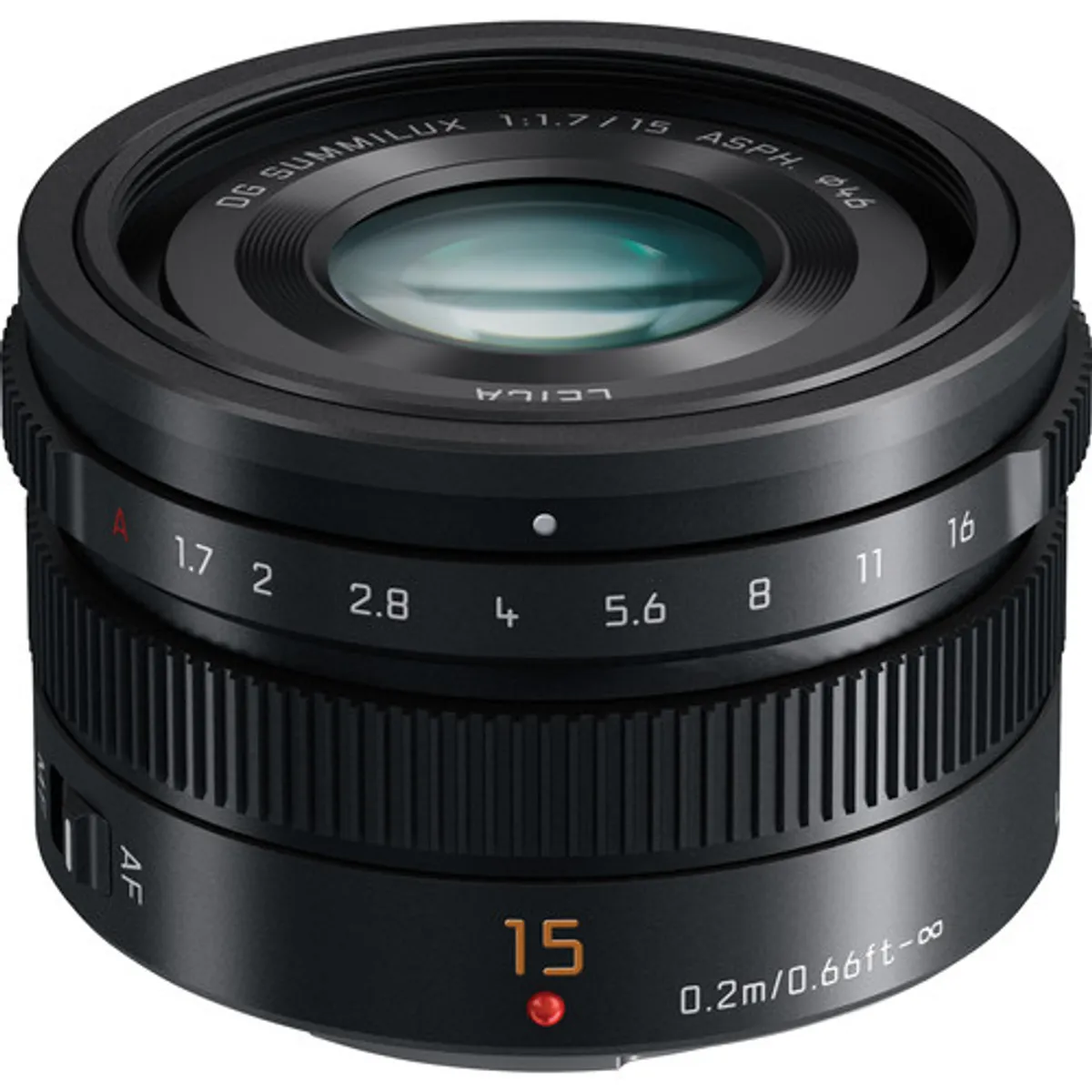 PANASONIC - Panasonic Leica DG Summilux 15mm F1 .7 ASPH Lens
