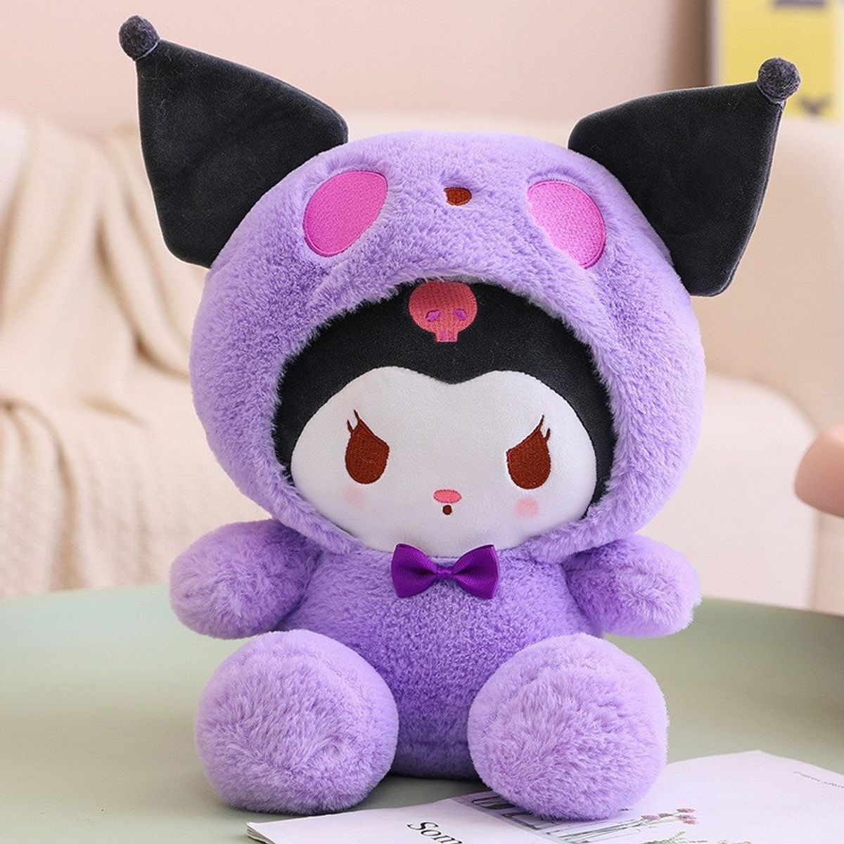 TIOZONEY - 25cm Peluches de personajes de Kuromi