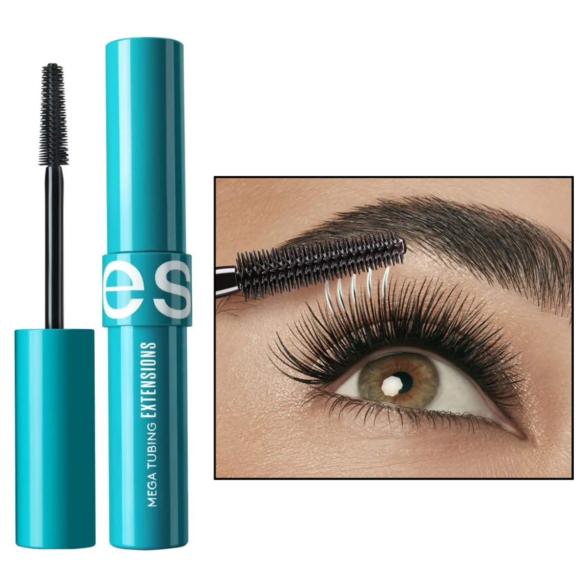 ESIKA - Rímel Máscara de pestañas MEGA TUBING Extensions ÉSIKA negro