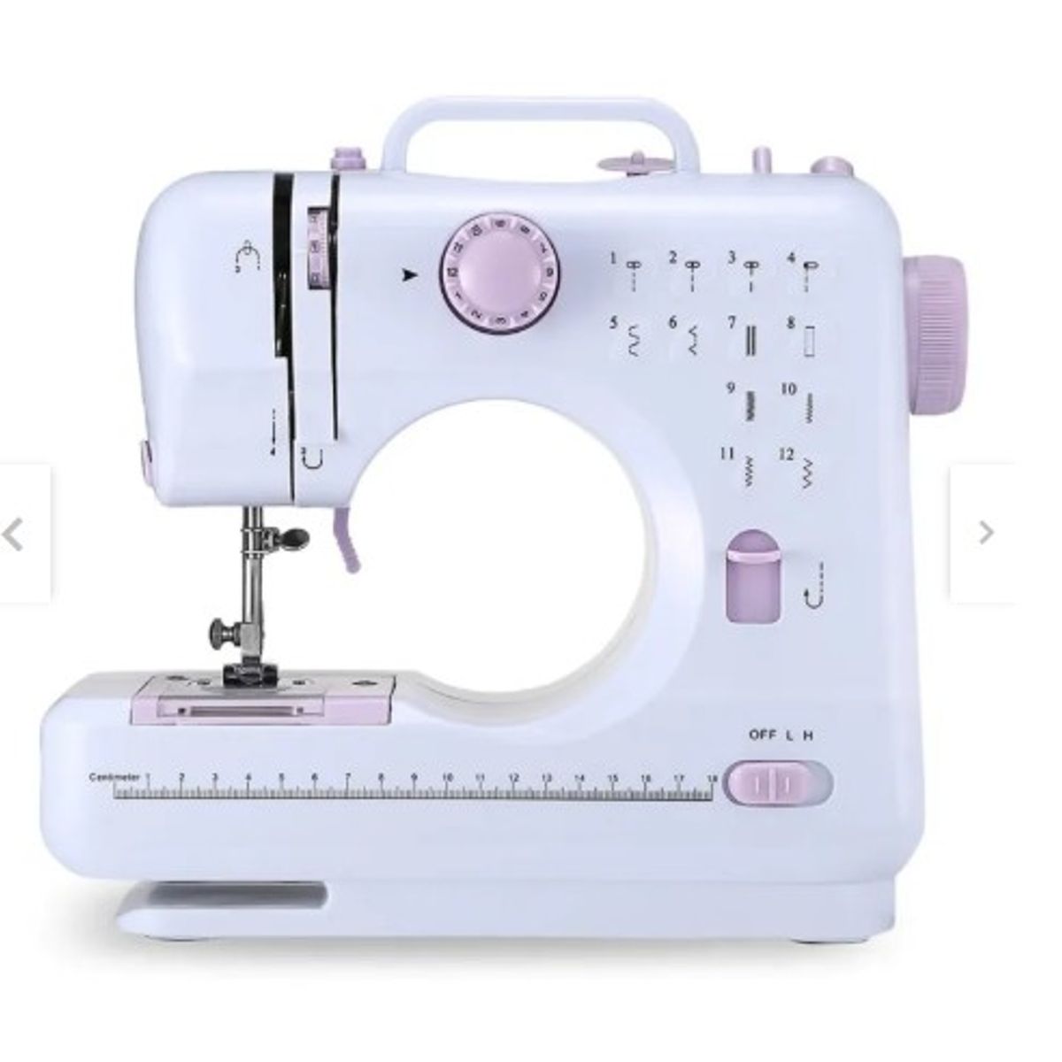 GENERICO - Máquina De Coser Eléctrica  Con Pedal