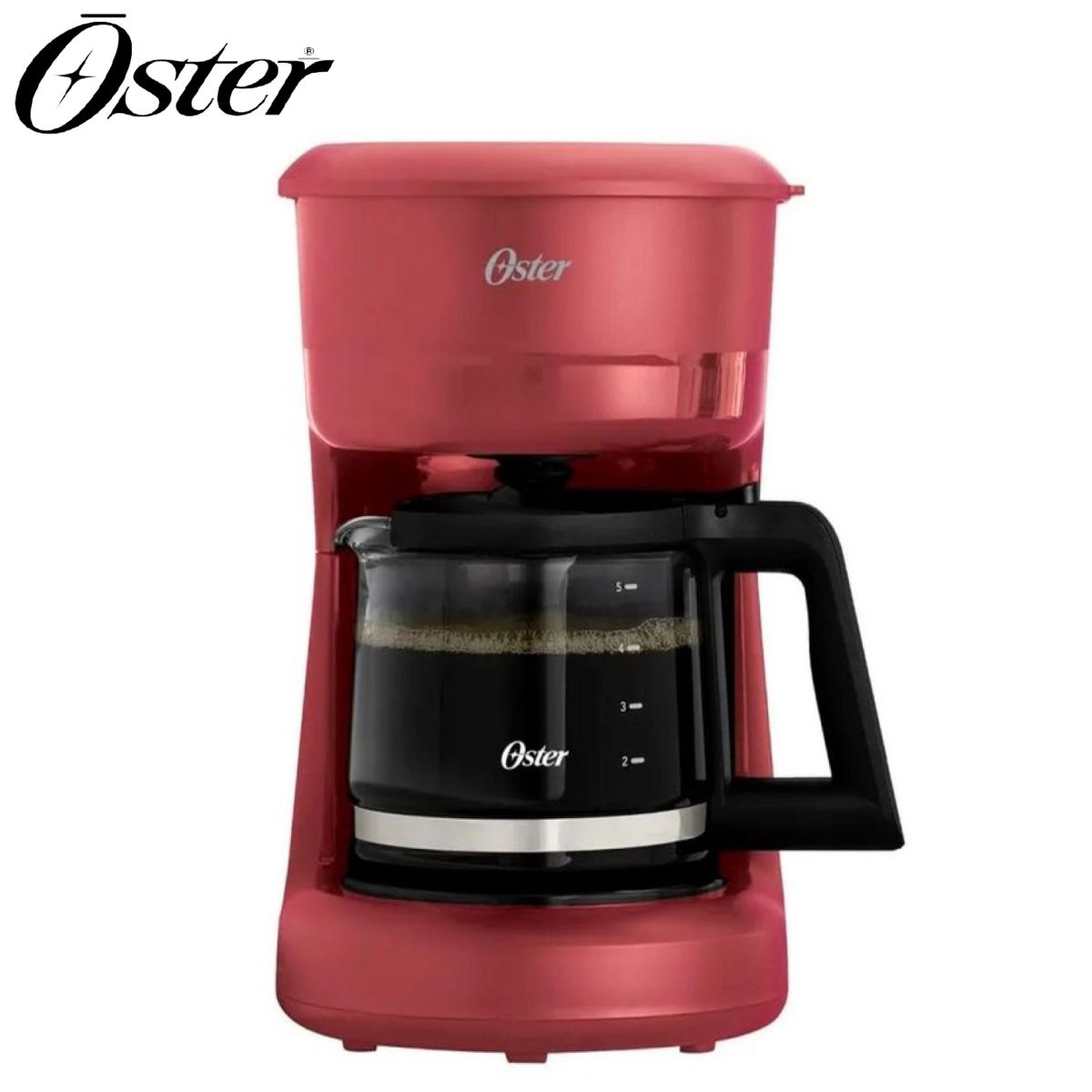 OSTER - Cafetera Oster 5tz de filtro reutilizable BVSTDCS51R