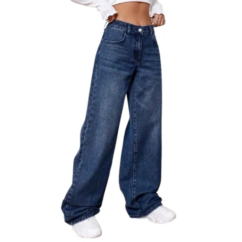 GENERICO - WIDE LEG  JEAN FOCALIZADO