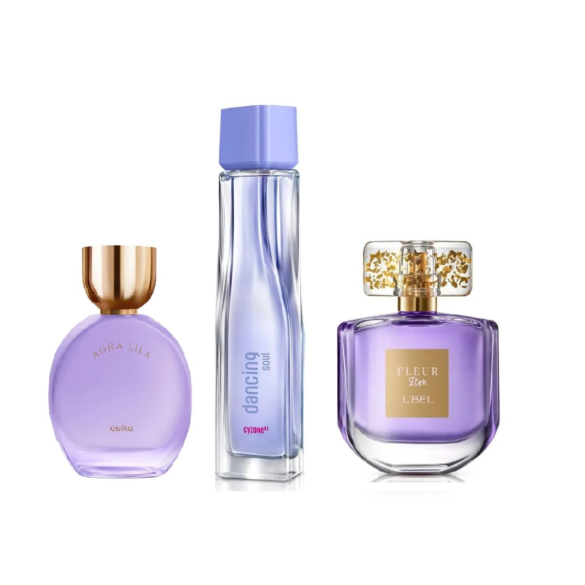 CYZONE - Set Dancing soul - Aura Lila - Fleur Icon