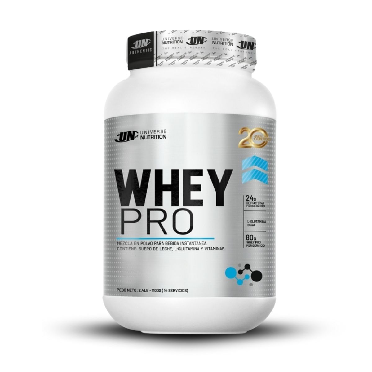 Level Pro - Whey Pro 1.1 kg Vainilla+Creatina Level Pro 250GrStraps