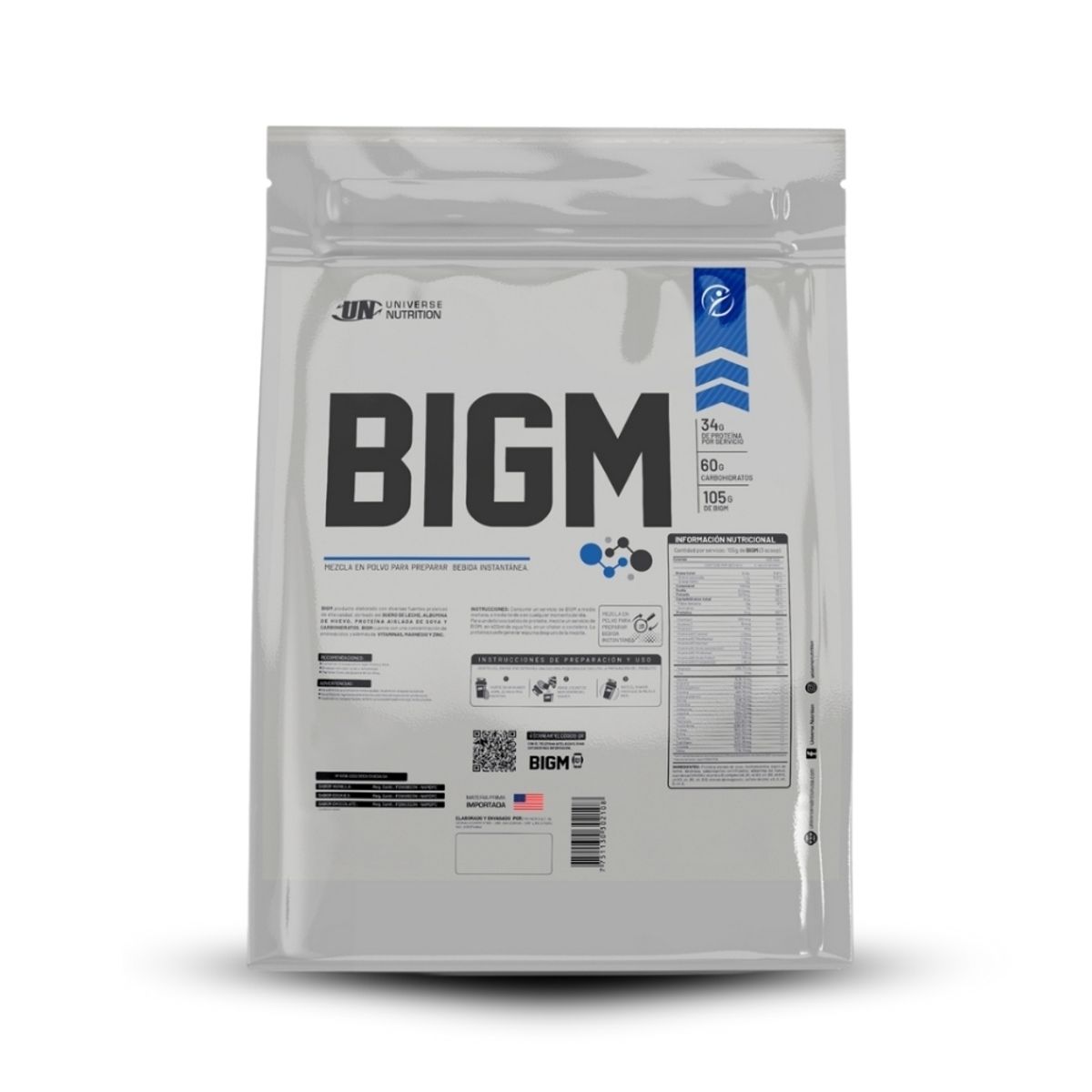 LEVEL PRO - Proteína UN Bigm 3 Kg Vainilla+Creatina Level Pro 250GrStraps