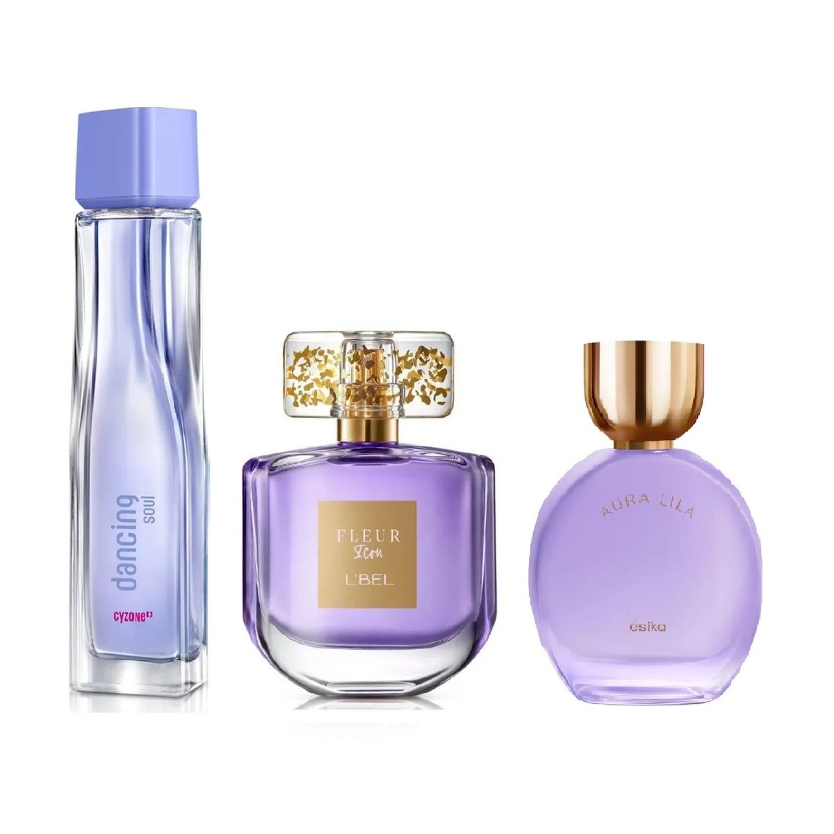 LBEL - Set Fleur Icon - Dancing soul - Aura Lila