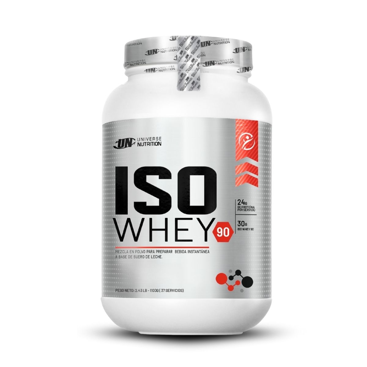 LEVEL PRO - Iso Whey 90 de 1.1 kg Cookies+Creatina Level Pro 250Gr+Straps